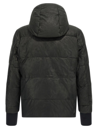 Removable hood down jacket #