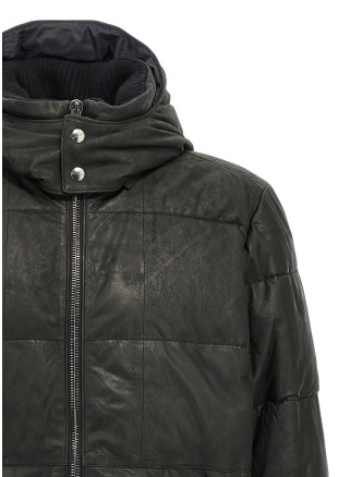Removable hood down jacket #