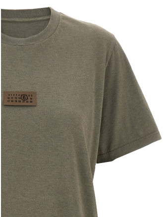'Numeric signature MM6' patch t-shirt #