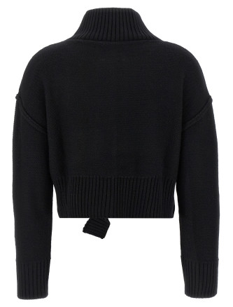 Distressed sweater #