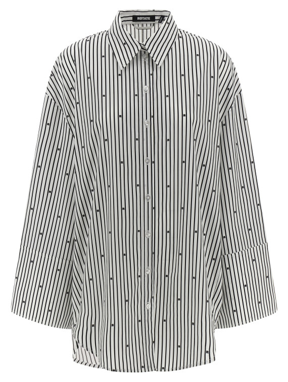 'Poplin Oversized Striped' shirt #1