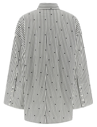'Poplin Oversized Striped' shirt #