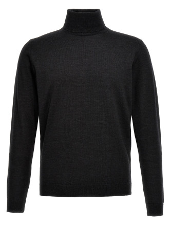 Wool turtleneck sweater