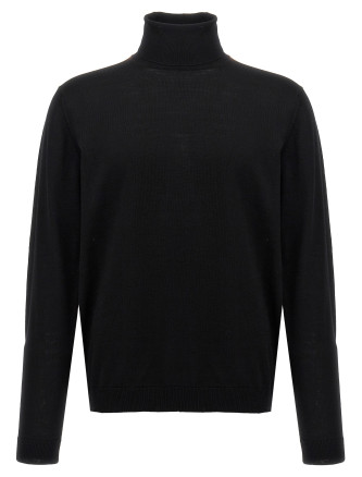 Wool turtleneck sweater