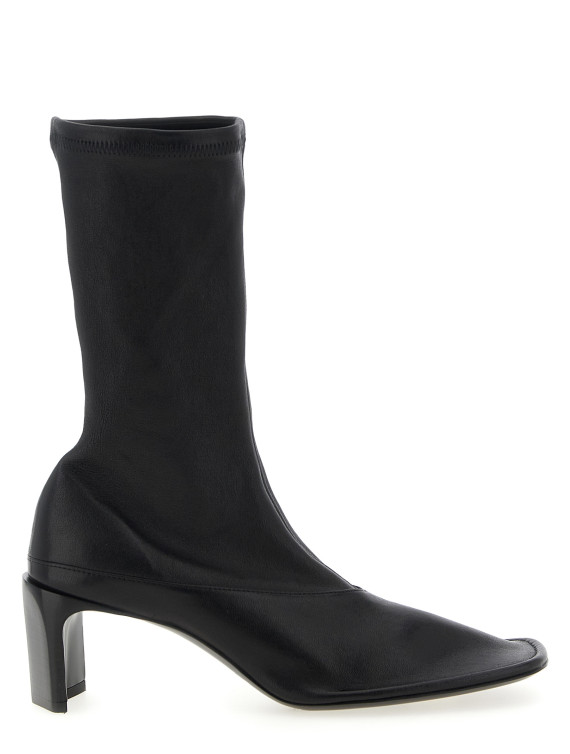 Nappa ankle boots #1