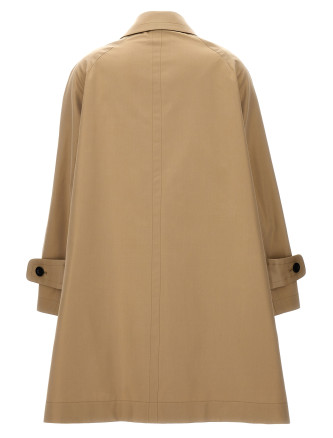 Dress insert trench coat #