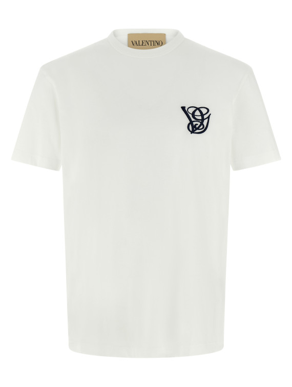 Valentino Garavani logo embroidery T-shirt #1