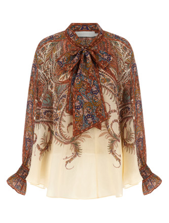 'Rhiannon Tie Neck' blouse