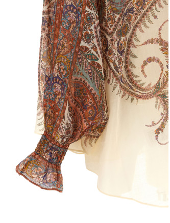 'Rhiannon Tie Neck' blouse #