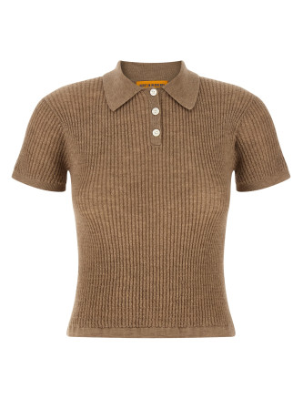 'Shrunken' polo shirt