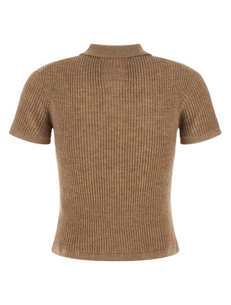 'Shrunken' polo shirt #