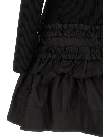 'Melange Rib Knit Mini' dress #