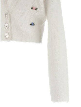 'Carded Mohair' cardigan #