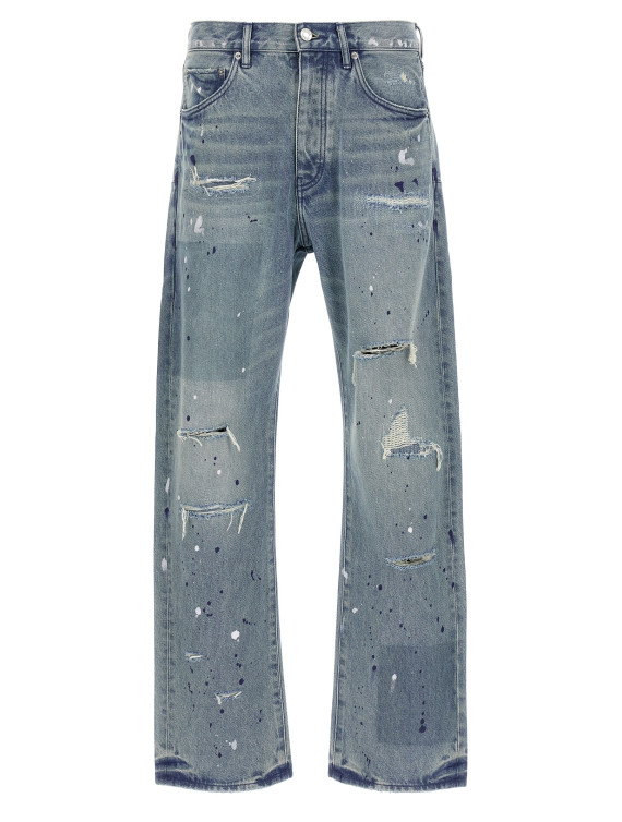 'Patch Repairs Foil' jeans #1