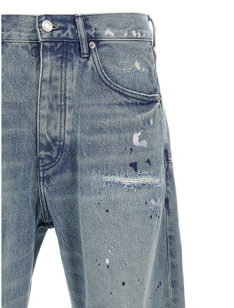 'Patch Repairs Foil' jeans #
