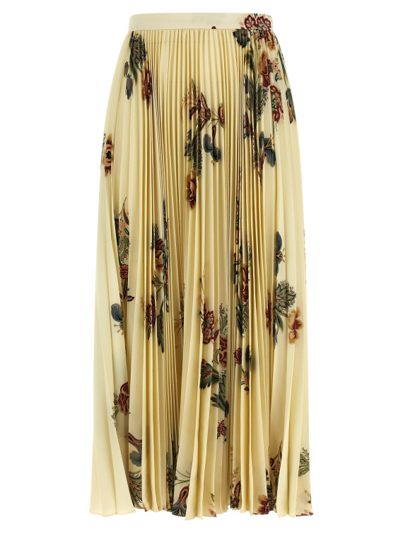 Pleated midi skirt #1