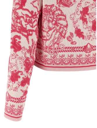 'Underwater Barocco' cardigan #