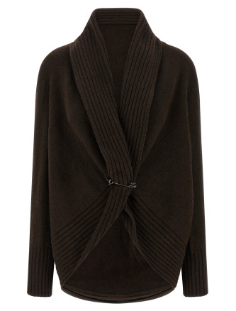 Brooch cardigan