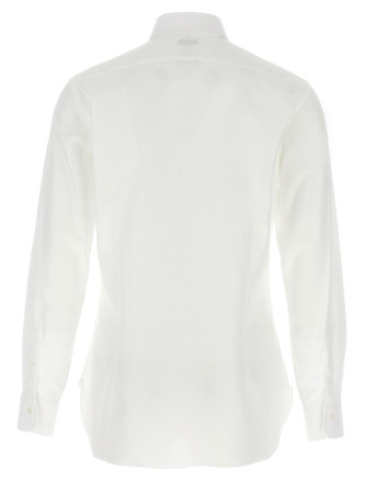 Honeycomb cotton shirt #