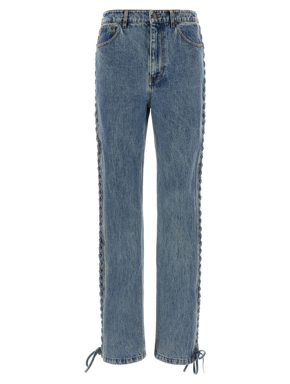 'Laced Straight Leg' jeans #1