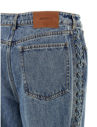 'Laced Straight Leg' jeans #