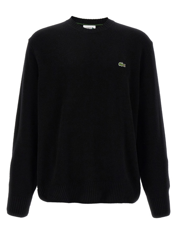 Logo patch sweater #1