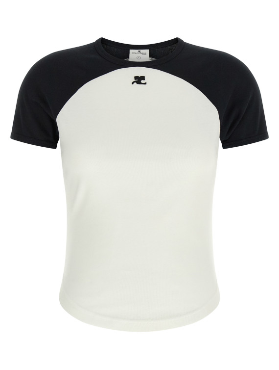 'Circle Contrast' T-shirt #1