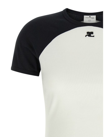 'Circle Contrast' T-shirt #