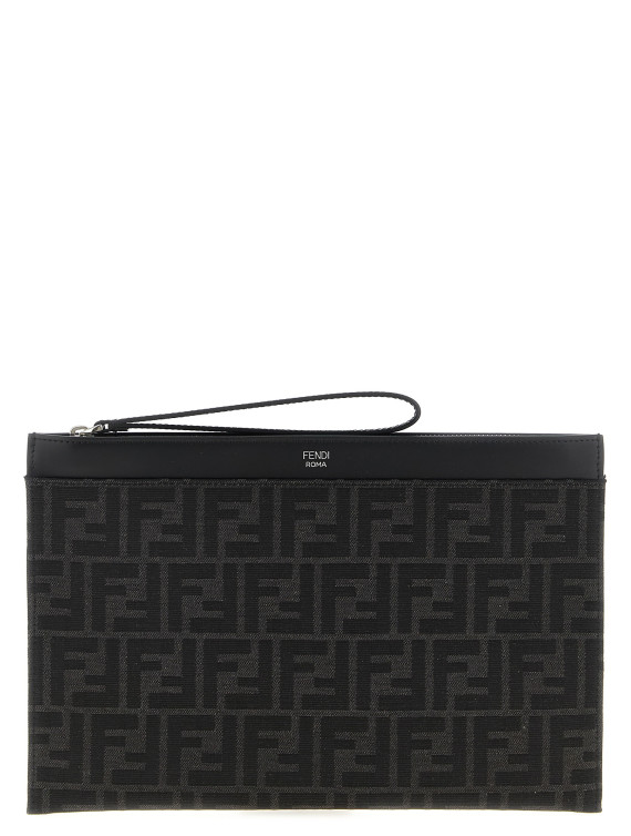 Medium 'FF Jacquard' pouch #1