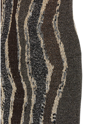 Wave pattern dress #