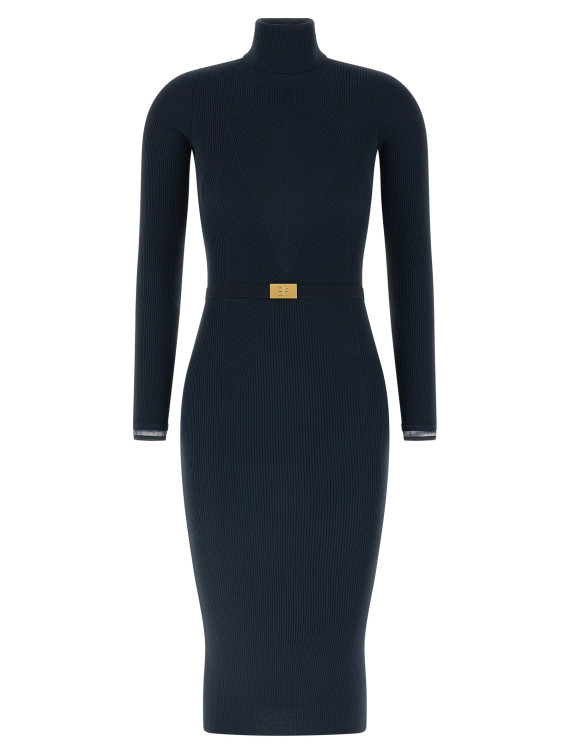 Logo belt dress #1