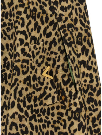Valentino Garavani cape in animalier cloth #
