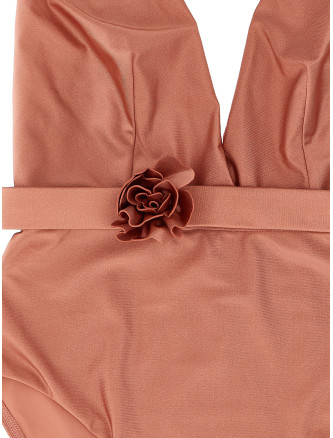 'Lucky Plunge Flower' one-piece swimsuit #