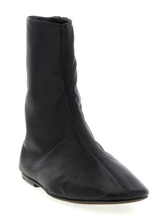 Leather ankle boots #