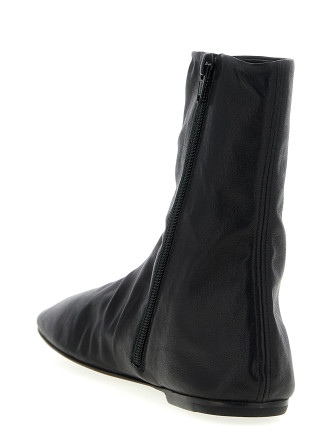 Leather ankle boots #