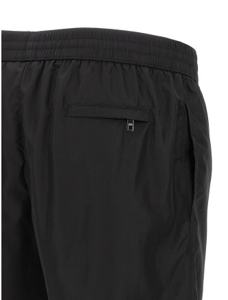 Logo plaque swimsuit #