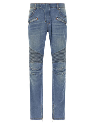 'Biker' jeans