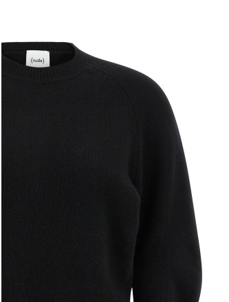 Curved sleeve sweater #