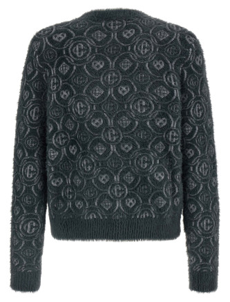 'Fluffy Monogram' sweater #