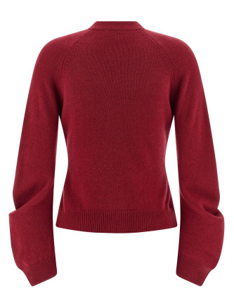 Curved sleeves cardigan #