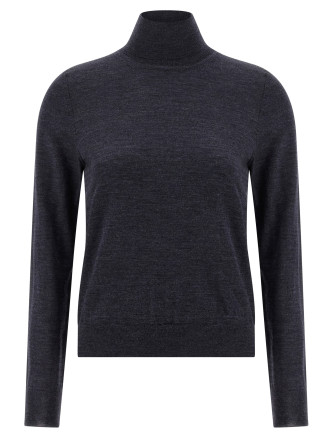Wool turtleneck sweater