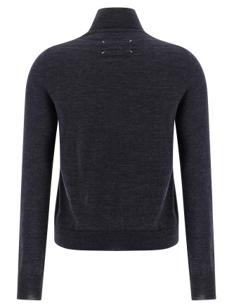 Wool turtleneck sweater #