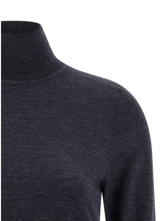 Wool turtleneck sweater #