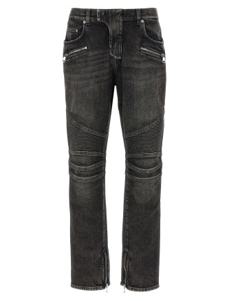 'Biker' jeans