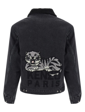 'KENZO Happy Tiger' denim jacket #