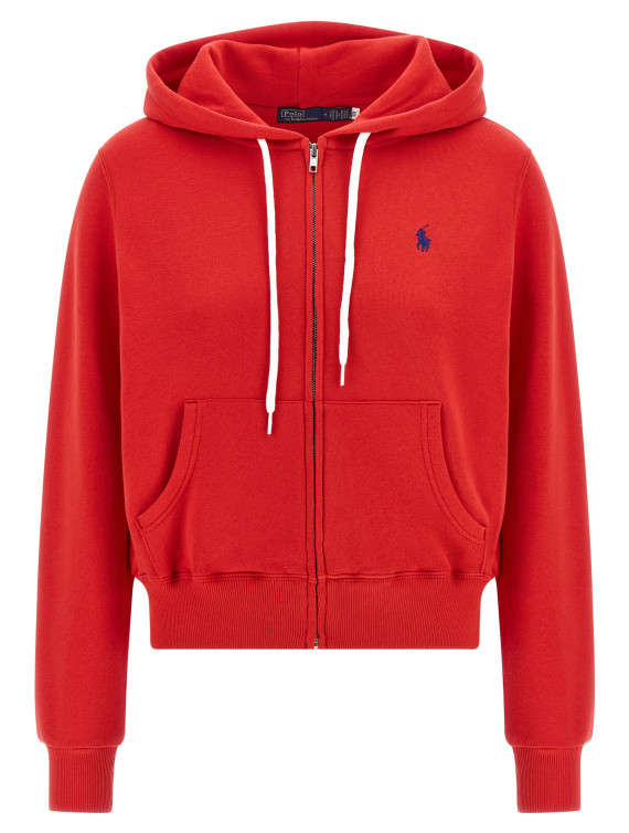 Logo embroidery hoodie #1