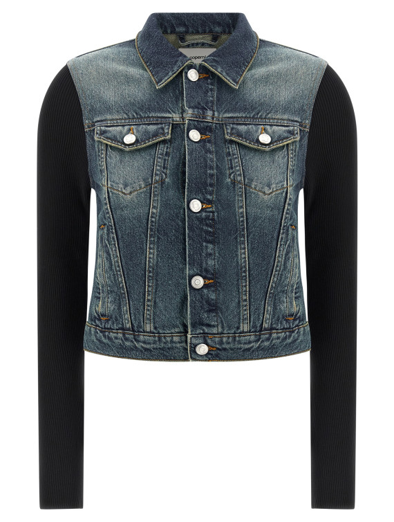 'Hybrid Rib Denim' jacket #1