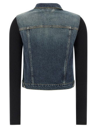 'Hybrid Rib Denim' jacket #