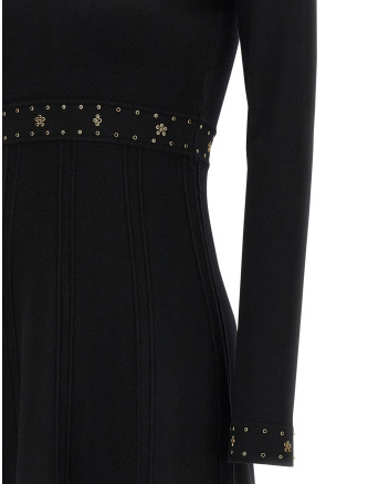 Rhinestone studded dress #
