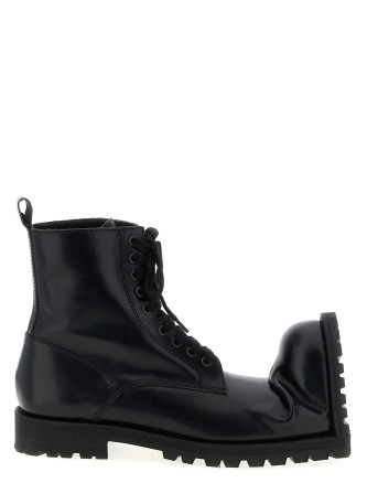Comme des Garçons x Kids Love Gaite combat boots